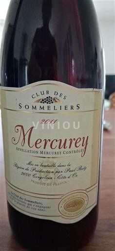 Bourgondië Mercurey Paul Reitz 2011
