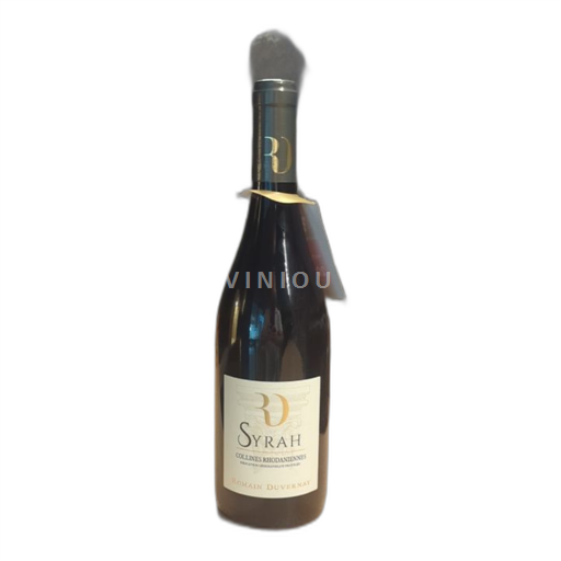 Vin Rouge sec Syrah Romain Duvernay Non millésimé France Alpes et pays Rhodaniens Collines rhodaniennes