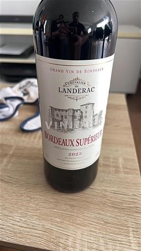 Bordeaux Bordeaux supérieur Chevalier de Landerac 2023