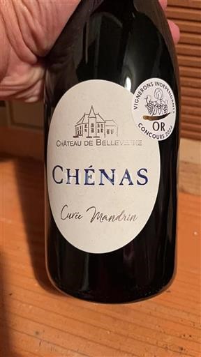 Beaujolais Chénas Château Belleverne Mandrin Icke årgångsbetecknad