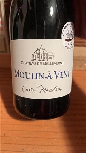 Beaujolais Moulin-à-vent Château Belleverne Mandrin Sin añada