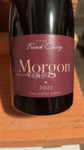 Beaujolais Morgon Domaine Franck Chavy 2022