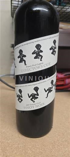 AVA californiane Sonoma Coast Francis Ford Coppola Director's Cut 2007