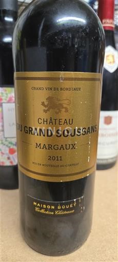 Bordeaux Margaux Château Grand Soussans 2011