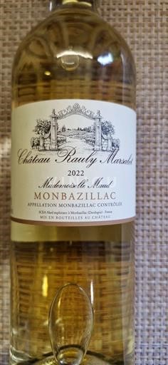 Sud-Ouest Monbazillac Château Rauly-Marsalet Mademoiselle Maud 2022