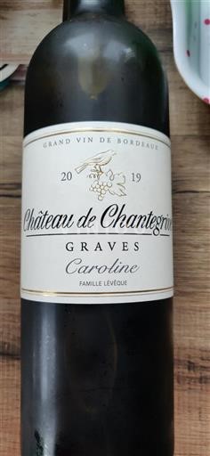 Bordeaux Graves Château Chantegrive Caroline 2019