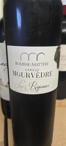 Languedoc Ospecificerad Bouisse-Matteri Les Régionaux Icke årgångsbetecknad