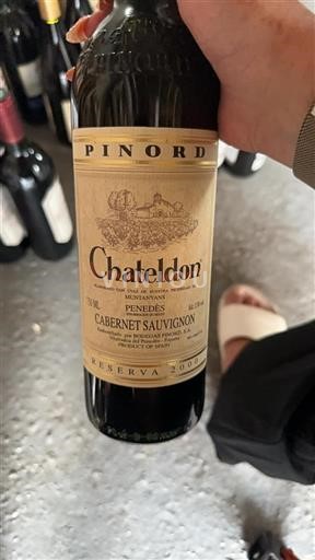Catalonia Penedès Pinord Chateldon 2000