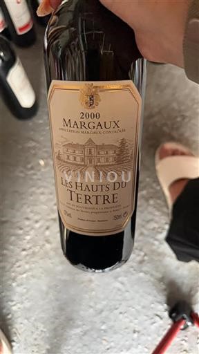 Bordeaux Margaux Château Tertre Les Hauts du Tertre 2000