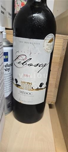 Bordeaux Médoc Cru Bourgeois Château Leboscq 2011