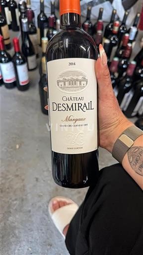Bordeaux Margaux Grand Cru Desmirail 2014