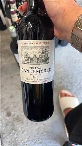 Bordeaux Haut-Médoc Grand Cru Cantemerle 2015