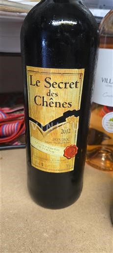 Linguadoca e Rossiglione Paese d'Oc Les Vignerons de Tornac Le Secret des Chênes 2012