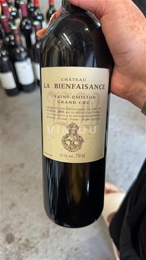 Burdeos Saint-Émilion Grand Cru La Bienfaisance 2003