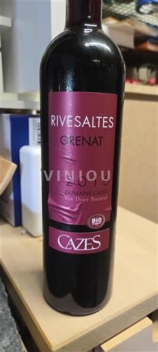 Roussillon Rivesaltes Domaine Cazes 2016