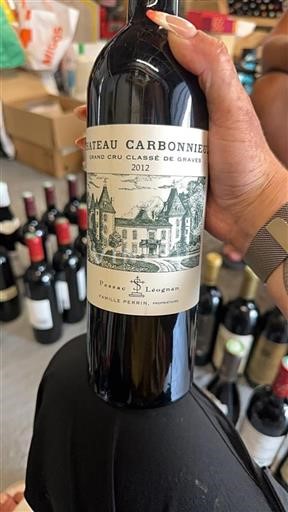 Bordeaux Pessac-Léognan Grand Cru Carbonnieux 2012