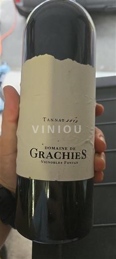 Zuidwest-Frankrijk Madiran Domaine Grachies Tannat 2012