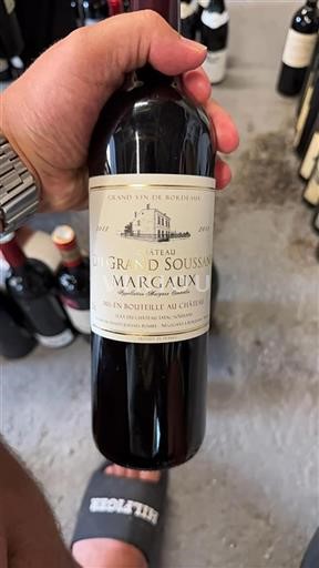 Bordeaux Margaux Château Grand Soussans 2012