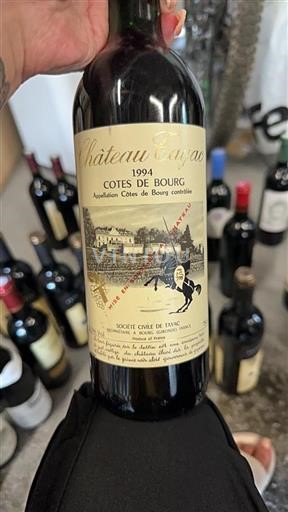 Bordeaux Côtes-de-bourg Château Tayac 1994