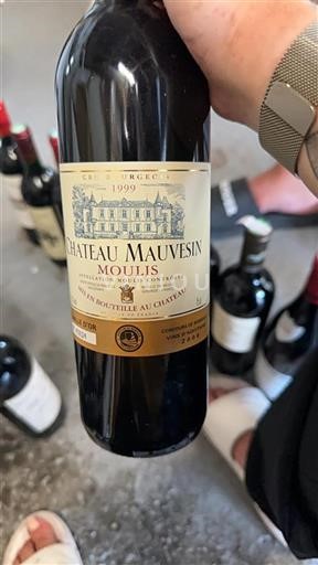 Bordeaux Cru Bourgeois Mauvesin 1999