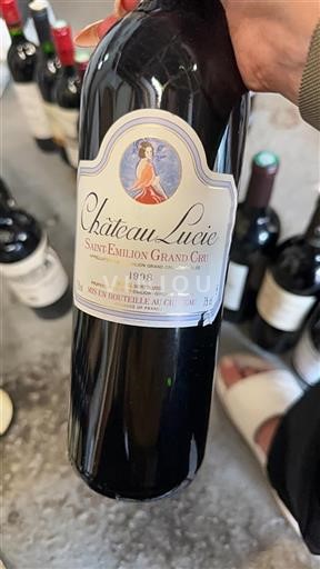 Bordeaux Saint-Émilion Grand Cru Lucie 1998