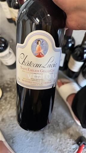 Bordeaux Saint-Émilion Grand Cru Grand Cru Lucie 1998
