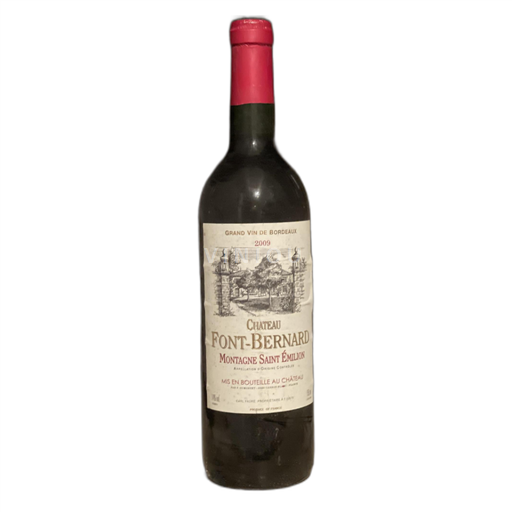 Bordeaux Bordeaux supérieur Château Fontbernard Montagne Saint Emilion 2009