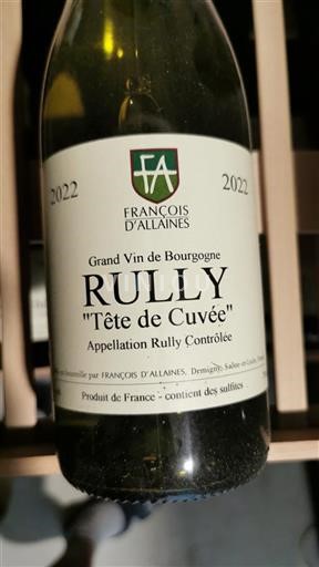 Burgundy Rully François Allaines Tête de 2022