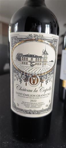 Bordeaux Saint-Émilion Grand Cru Grand Cru Château La Capelle 2022
