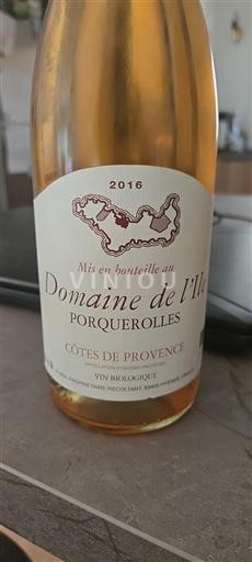 Provence Côtes-de-Provence Domaine L'Ile 2016