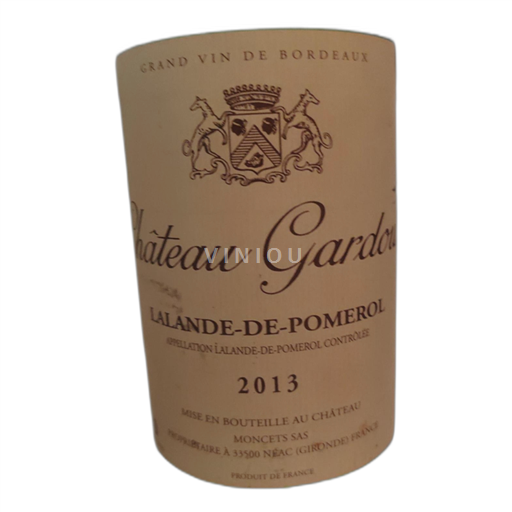Bordeaux Lalande-de-Pomerol Château Gardour 2013