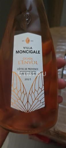 Provenza Côtes-de-Provence Villa Moncigale Cicada L'Envol 2023