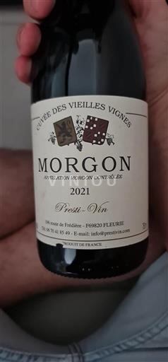 Beaujolais Morgon Presti-Vin des Vieilles Vignes 2021