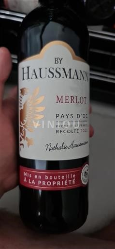 Languedoc a Roussillon Pays d'Oc By Haussmann Merlot 2021