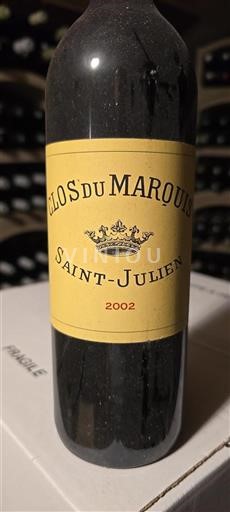 Bordeaux Saint-Julien Clos du Marquis 2002