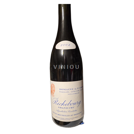 Burgundsko Richebourg Grand Cru Domaine A.F. Gros 2002