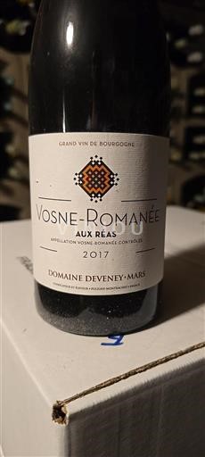 Burgundy Vosne-Romanée Domaine Deveney-Mars Aux Réas 2017