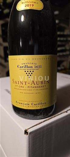Burgundy Saint-Aubin Premier Cru François Carillon 1611 Pitagruet 2019