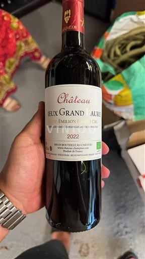 Bordeaux Saint-Émilion Grand Cru Vieux Grand Faurie 2022