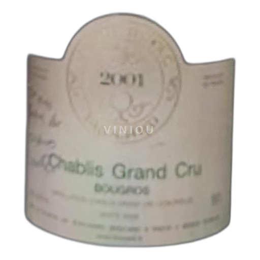 Borgogna Chablis Grand Cru Grand Cru Jean-Marc Brocard Chablis grand cru bougros 2001