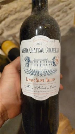 Bordeaux Lussac-saint-émilion Château Vieux Champeau 2020