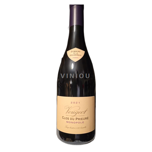 Bourgogne Vougeot Domaine La Vougeraie Clos du Prieuré Monopole 2021