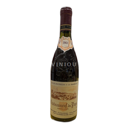 Rhônedalen Châteauneuf-du-Pape Gilbert Establet 1983