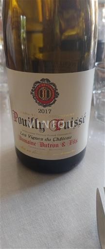 Bourgogne Pouilly-fuissé Domaine Dutron & Fils Les Vignes du Château 2017