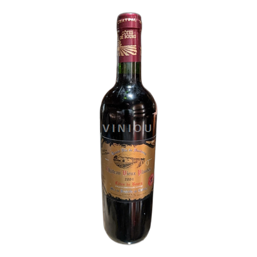 Bordeaux Côtes-de-bourg Château Vieux Plantier 2004