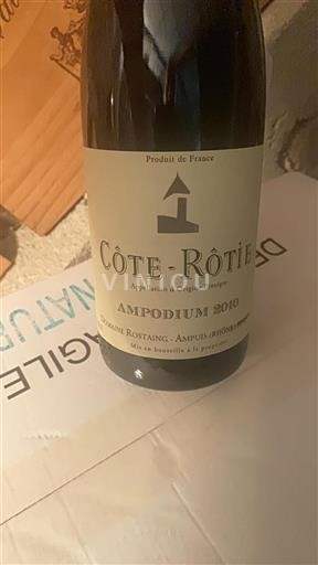 Údolí Rhôny Côte-rôtie Domaine Rostaing Ampodium 2010