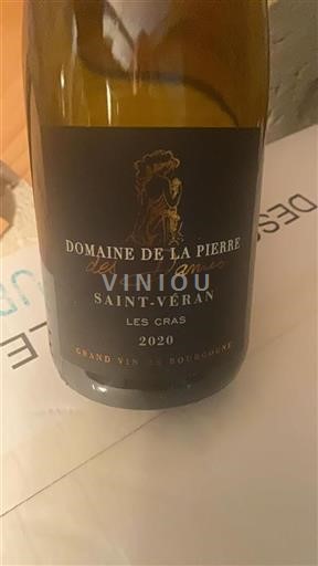 Burgund Saint-Véran Domaine La Pierre Les Cras 2020
