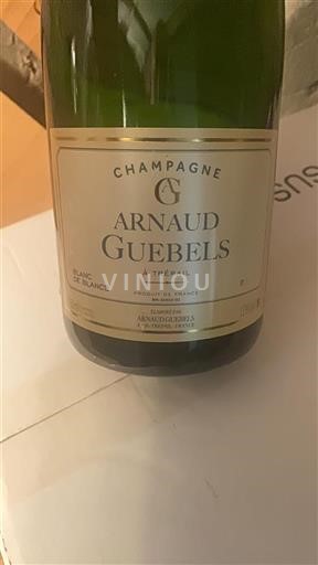 Champanhe Arnaud Guébels Blanc de Blancs Não Sazonado