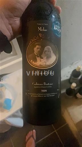 Languedoc Corbières-boutenac Domaine Lézignan-Corbières Le Vin du Fils 2008