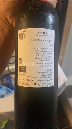 Languedoc Mas Serran A l'ombre du figuier 2021
